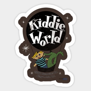 Kiddie World! Sticker